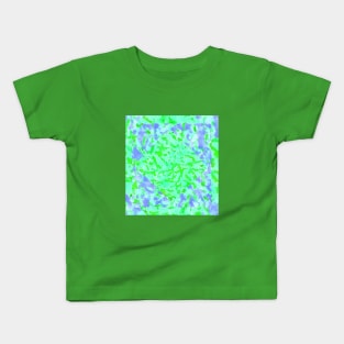Blue and green abstract Kids T-Shirt
